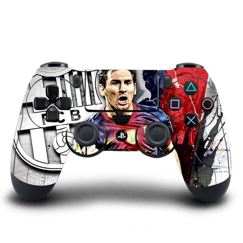 HOMEREALLY Classic PS4 Skin Lionel Messi Protective PS4 Sticker For Sony Play Station 4 Wireless Controller Skin PS4 Accessory
