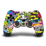 HOMEREALLY PS4 Controller Skin Spongebob PVC HD PS4 Sticker Cover For Sony PlayStation 4 Wireless Controller Skin PS4 Accessory