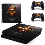 Game of Thrones Winter is Coming PS4 Skin Sticker Decal For Sony PlayStation 4 Console and 2 Controllers PS4 Skin Sticker Vinyl