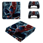 Avengers Captain America PS4 Slim Skin Sticker For PlayStation 4 Console and 2 Controllers PS4 Slim Skins Sticker Decal Vinyl