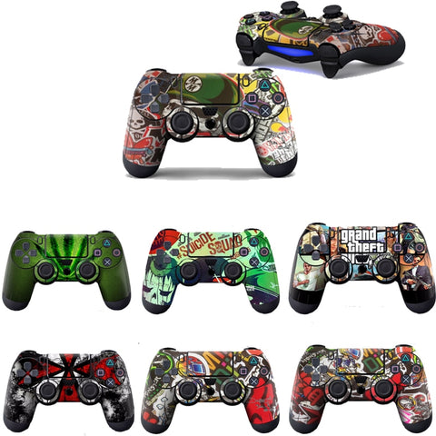 Graffiti Vinyl Skins for PS4 Controller Decal Stickers for Playstation4 Gamepad Cover For Sony PS4 Control