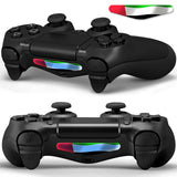 2 PCS Custom Cool Game Vinyl LED Stickers Decal Lightbar Protect Skin for Playstation 4 Dualshock 4 PS4 Slim PRO Controller