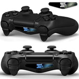 2 PCS Custom Cool Game Vinyl LED Stickers Decal Lightbar Protect Skin for Playstation 4 Dualshock 4 PS4 Slim PRO Controller