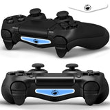 2 PCS Custom Cool Game Vinyl LED Stickers Decal Lightbar Protect Skin for Playstation 4 Dualshock 4 PS4 Slim PRO Controller