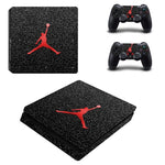 Air Jordan PS4 Slim Skin Sticker Decal Vinyl for Playstation 4 Console and 2 Controllers PS4 Slim Skin Sticker