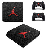 Air Jordan PS4 Slim Skin Sticker Decal Vinyl for Playstation 4 Console and 2 Controllers PS4 Slim Skin Sticker