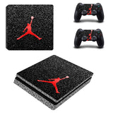 Air Jordan PS4 Slim Skin Sticker Decal Vinyl for Playstation 4 Console and 2 Controllers PS4 Slim Skin Sticker