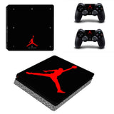 Air Jordan PS4 Slim Skin Sticker Decal Vinyl for Playstation 4 Console and 2 Controllers PS4 Slim Skin Sticker