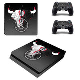 Air Jordan PS4 Slim Skin Sticker Decal Vinyl for Playstation 4 Console and 2 Controllers PS4 Slim Skin Sticker