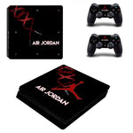 Air Jordan PS4 Slim Skin Sticker Decal Vinyl for Playstation 4 Console and 2 Controllers PS4 Slim Skin Sticker