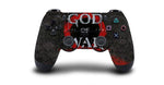 HOMEREALLY Classic PVC PS4 Skin GOD OF WAR PS4 Sticker Coverage For Sony Play Station 4 Wireless Controller Skin PS4 Accessory