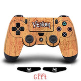 Game Venom Full Cover Controller Skin Stickers For Playstation 4 Dualshock 4 Vinyl Skins Decals Play Station 4 Gamepad Protector