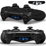 1 pair PS4 LED Light Bar Stickers For Playstation 4 Controller Fashion Stickers Gamepad Colorful Decal Cover