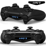 2 PCS Custom Cool Game Vinyl LED Stickers Decal Lightbar Protect Skin for Playstation 4 Dualshock 4 PS4 Slim PRO Controller