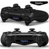 2 PCS Custom Cool Game Vinyl LED Stickers Decal Lightbar Protect Skin for Playstation 4 Dualshock 4 PS4 Slim PRO Controller